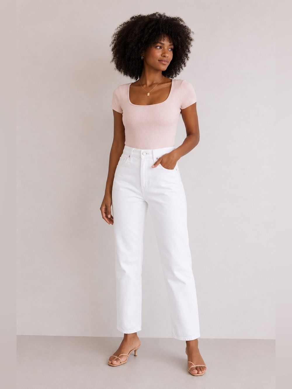 NWT Madewell The Perfect Vintage Jean White Size 32